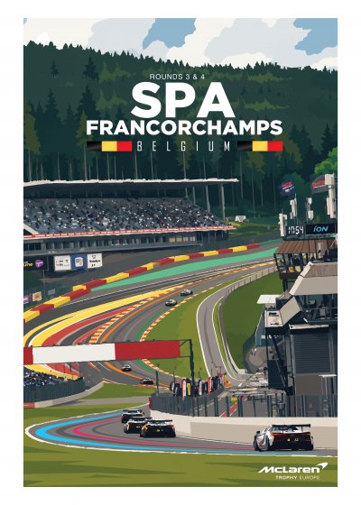 Spa-Francorchamps poster