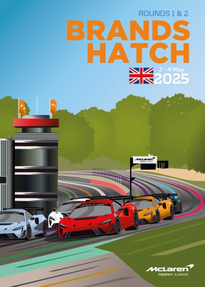 Brands Hatch GP poster